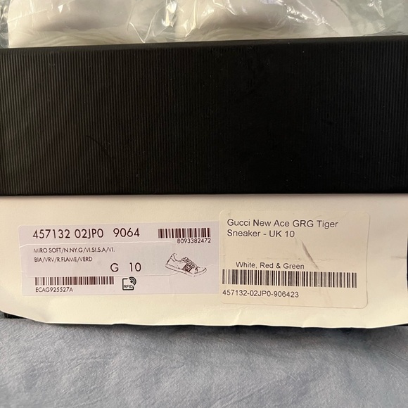 Gucci New Ace GRG Tiger Sneaker - UK 10 - Picture 10 of 12
